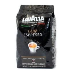 Lavazza Caffe Espresso ziarno 1kg czar.(6)