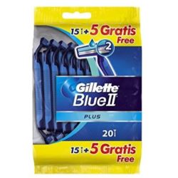 Gillette maszynka Blue II 20szt (20)[GB,F,D]