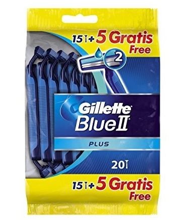 Gillette maszynka Blue II 20szt (20)[GB,F,D]