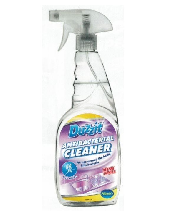 Duzzit Antibacterial Cleaner spray 750ml (12)[UK]