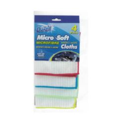 Duzzit Micro-Soft Wash& Wipe ścierki 4szt (24)[UK]