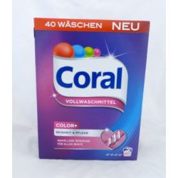 Coral proszek 40-80p/ 2,4kg Kolor [D]