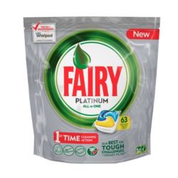 Fairy/ Dreft Platinum 63szt Lemon (3)[GB,IRL]