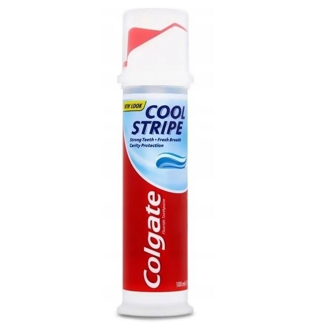 Colgate Cool Stripe 100ml pompka (6)[GB,IRL]