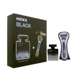 Zestaw MEXX: Black EDT+ maszynka Gillette Fusion