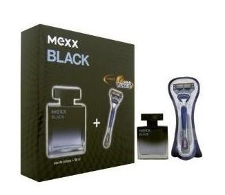 Zestaw MEXX: Black EDT+ maszynka Gillette Fusion