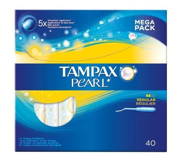 Tampax tampony Pearl Regular 40szt (3)
