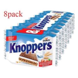 Knoppers 8pack wafelki mleczno-orzechowe(24)[B,NL]