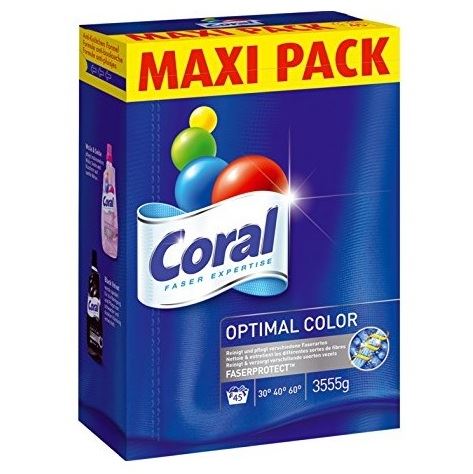 Proszek do prania CORAL Color 45-90p/ 3,555kg