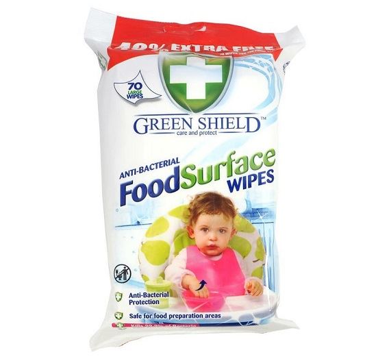 Green Shield chusteczki 70szt biały Food (12)[GB]