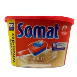 Somat 50szt Gold 12w1 tabletki do zmywarki (d72)D]
