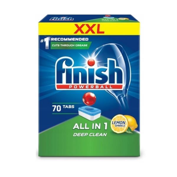 Finish do zmywarki 70tab All-I 1 Max Lemon(5)[F,D]