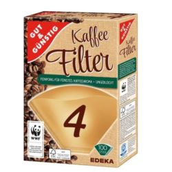 G&G 100szt KaffeFilter filtry do kawy roz.4 (18[D]