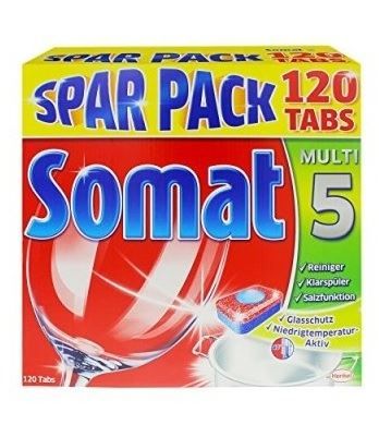 Somat tab. do zmywarki 5w1 120szt/ 2,28kg [D]