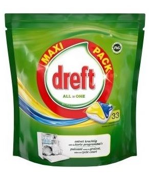 Dreft All In One kaps. do zmywarki 33szt Lemon(5)