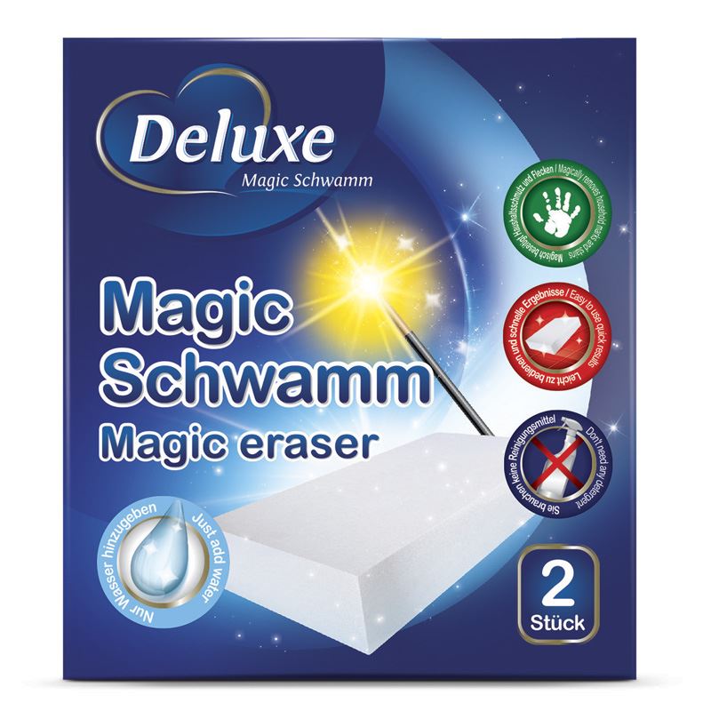 Deluxe Magic Schwamm 2szt magiczne gąbki(24) D,GB]