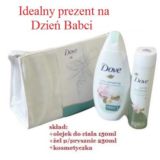 Dove Pack: kosmetyczka+ olejek150ml+ żel 250ml(40)