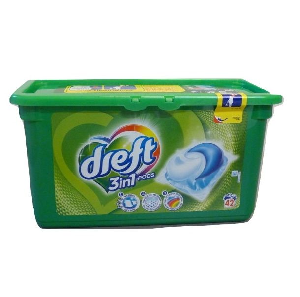 Dreft 3w1 42szt Uniwersalne kapsułki (3)[B,NL]