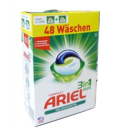 Ariel kapsułki 3w1 24+24szt/ 1,296g [D,AT]