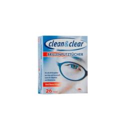 Clean&Clear 26szt Glasses Wipes do okularów(12)[D]