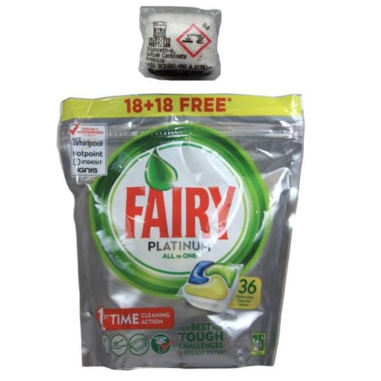 Fairy/ Dreft Platinum 18+18- 36szt Lemon(5)[GB,SE]