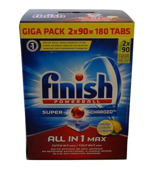 Finish All-In-MAX 2x 90szt- 180szt Citrone[FR]
