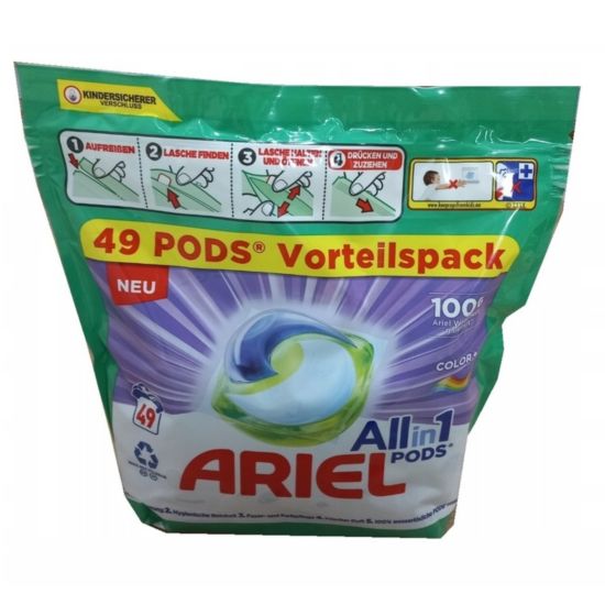 Ariel 49szt 3w1 kapsułki folia [D]