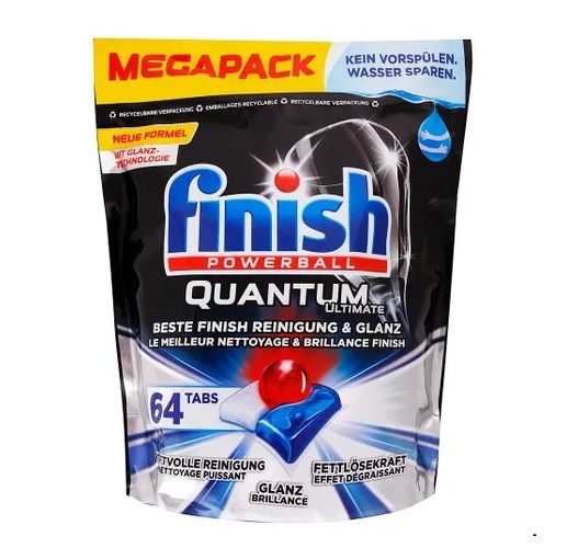 Finish 64szt Quantum do zmywarki(4)[D,F]