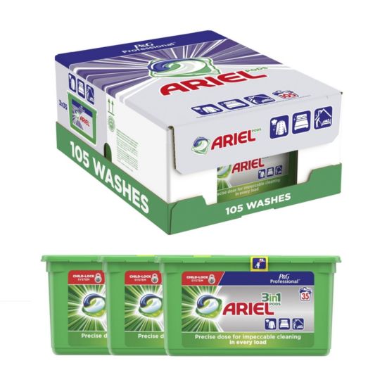 Ariel 3w1 3x35szt 105szt kapsułki [GR,MD]