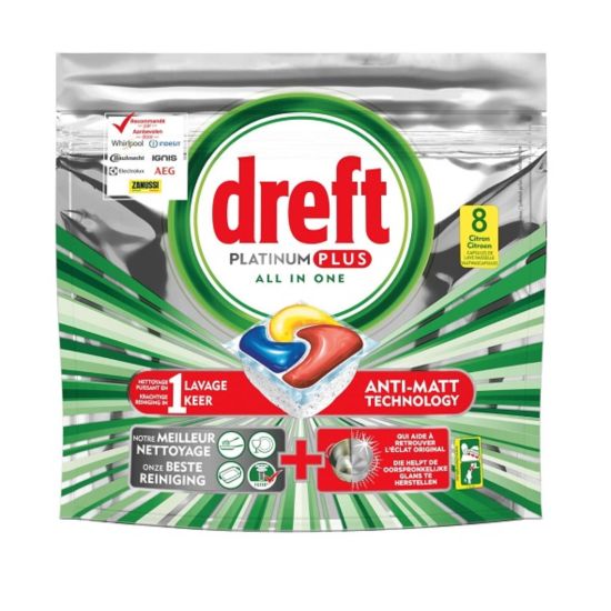 Dreft 8szt Platinum Plus do zmywarki (6)[BE,NL]