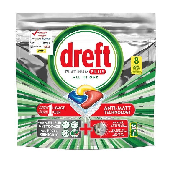 Dreft 8szt Platinum Plus do zmywarki (6)[BE,NL]