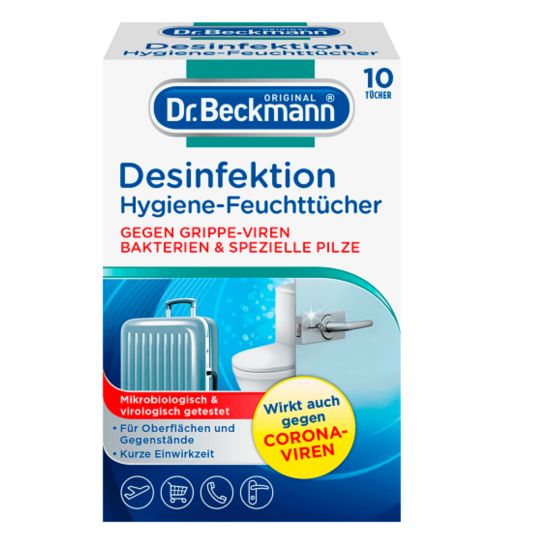 Dr.Beckmann 10szt chusteczki do dezynfekcji (12)D]