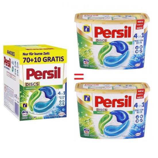 Persil 80szt 4w1 discs kapsułki [D]