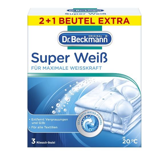 Dr.Beckmann SuperWeiss 2x40g+1extra saszetki(8)[D]