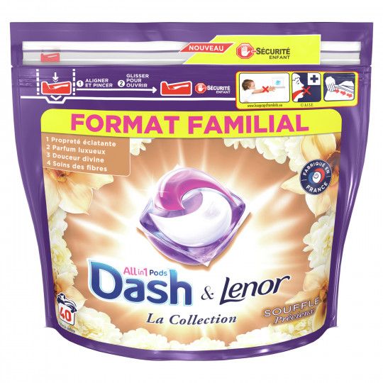 Dash 40szt 3w1 Suffle Gold Orchidea kaps (2)[IT]