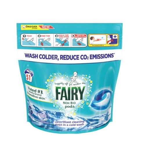 Fairy 51szt Non Bio kapsułki do prania (2)[GB]