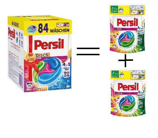 Persil 84szt/ 2x42szt discs duopack folia[D]