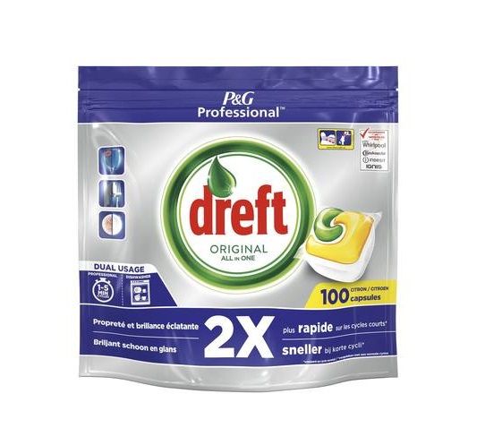 Dreft All In One 100szt Lemon do zmywarki(2)[B,LU]