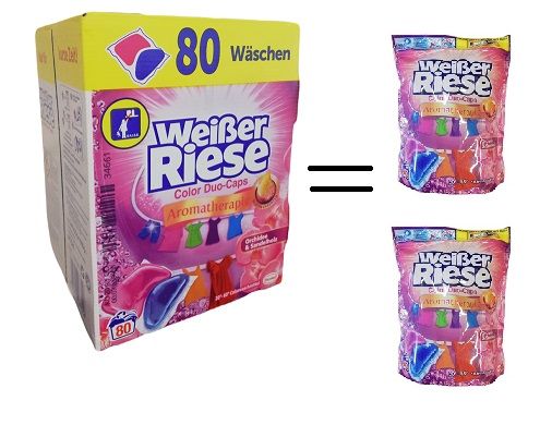 W. Riese 80szt 2w1 Kolor  kapsułki [D]