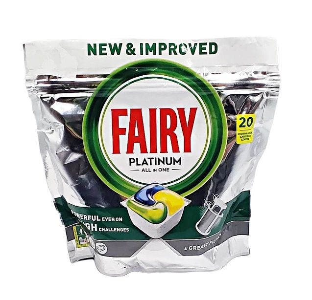 Fairy 20szt Platinum Lemon do zmywarki AP (5)[GB]