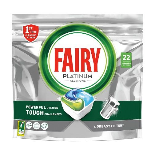 Fairy 22szt Platinum Original do zmywarki(5)ES,IT]