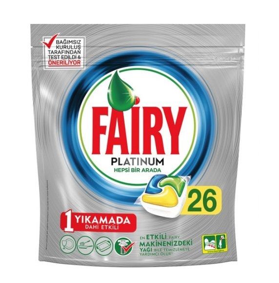 Fairy 26szt Platinum Lemon do zmywarki (5)[TR]