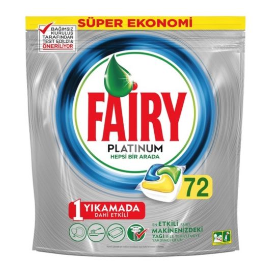 Fairy 72szt Platinum Lemon do zmywarki (3)[TR,AZ]
