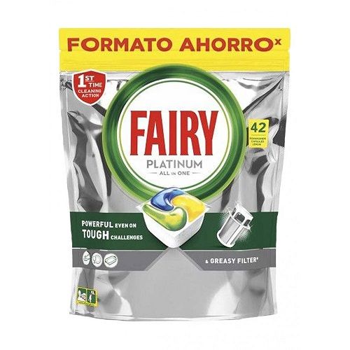 Fairy 42szt Platinum Lemon do zmywarki (4)[ES]