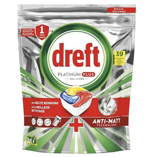 Dreft 39szt Platinum Plus Lemon (disp)[B]