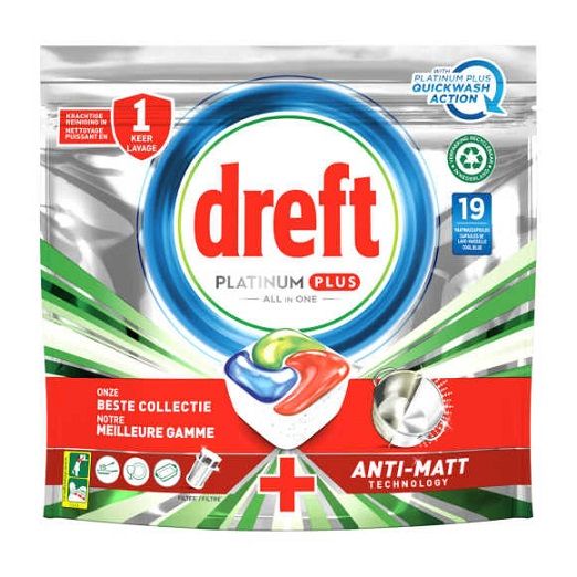 Dreft 19szt Platinum Plus (5)[D,NL,FR]