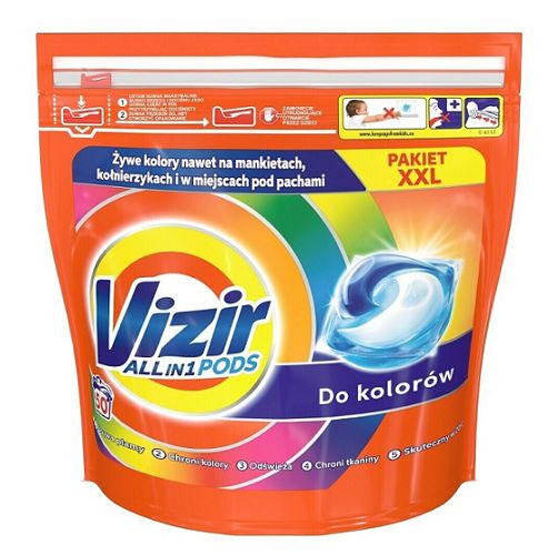 Vizir 50szt 3w1 Kolor kapsułki (disp)[PL]