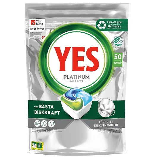 Yes 50szt Platinum Original do zmywarki (4)[SE]