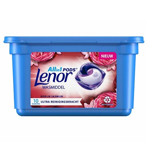 Lenor 10szt 3w1 Robijn Jasmijn kapsułki (6)[NL]