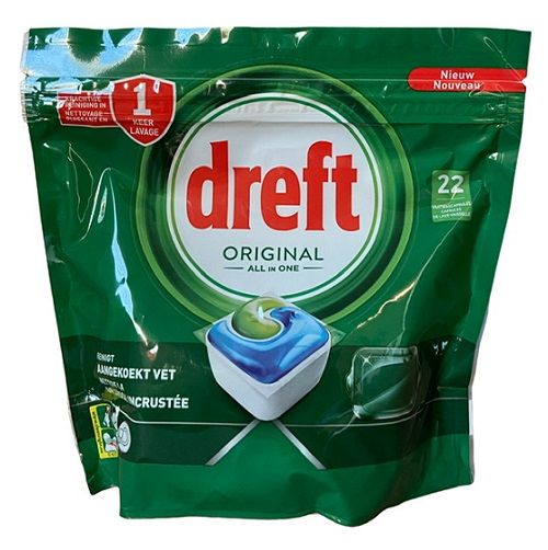 Dreft 22szt All in One Original do zmywarki(5)[NL]
